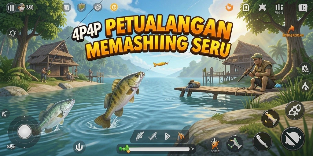 Tangkapan besar di 4P4P menunjukkan aksi memancing yang mendebarkan.