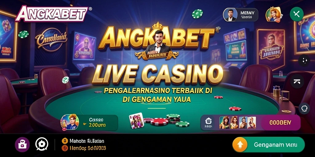 Tampilan gameplay Live Casino yang mengasyikkan dan interaktif.