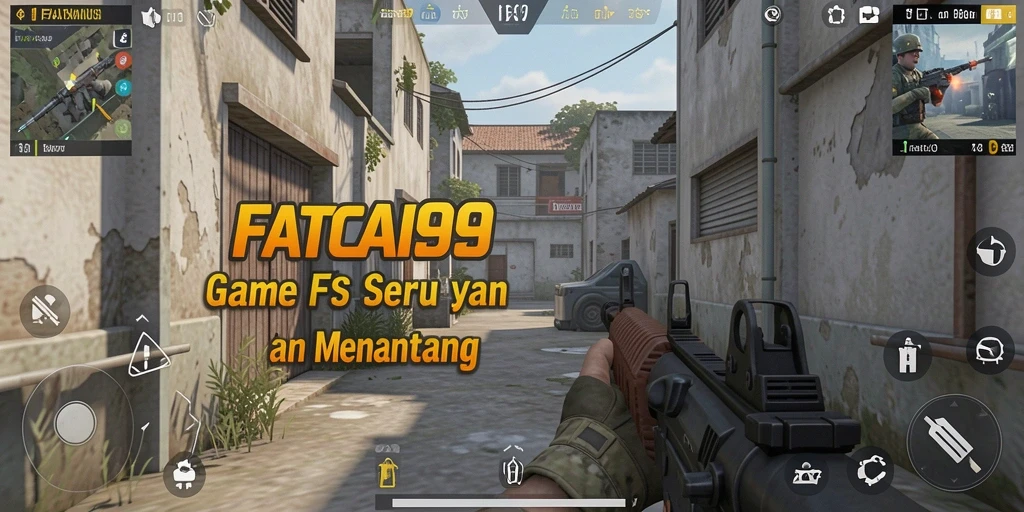 Screenshot gameplay menampilkan aksi mendebarkan dari FATCAI99.