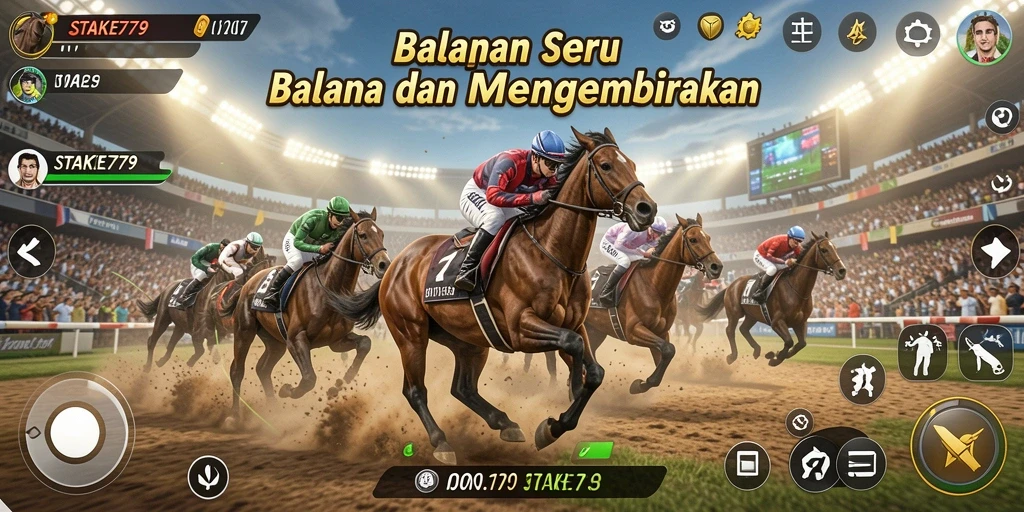 Tangkap momen balapan seru dengan STAKE779 yang penuh aksi.